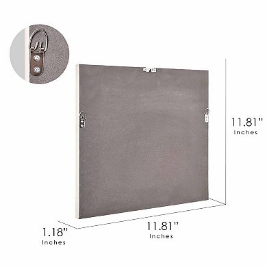 American Art Décor Framed Seashell Wall Decor