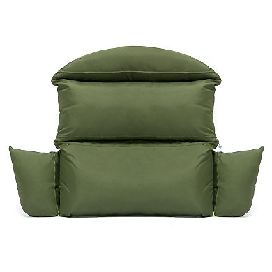 LeisureMod Hanging 2 person Egg Swing Cushion