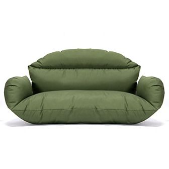 LeisureMod Hanging 2 person Egg Swing Cushion