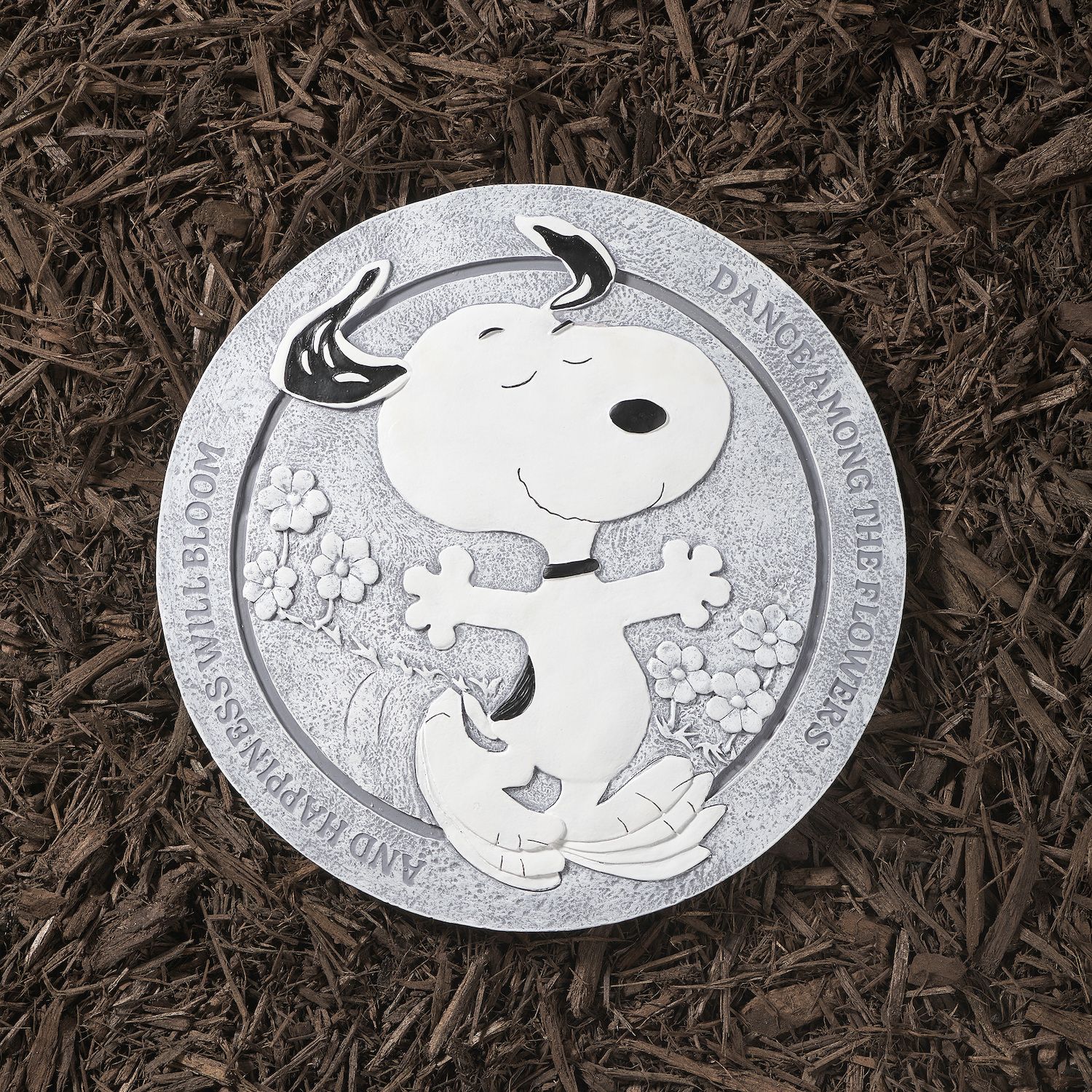 Roman Snoopy Dance Stepping Stone