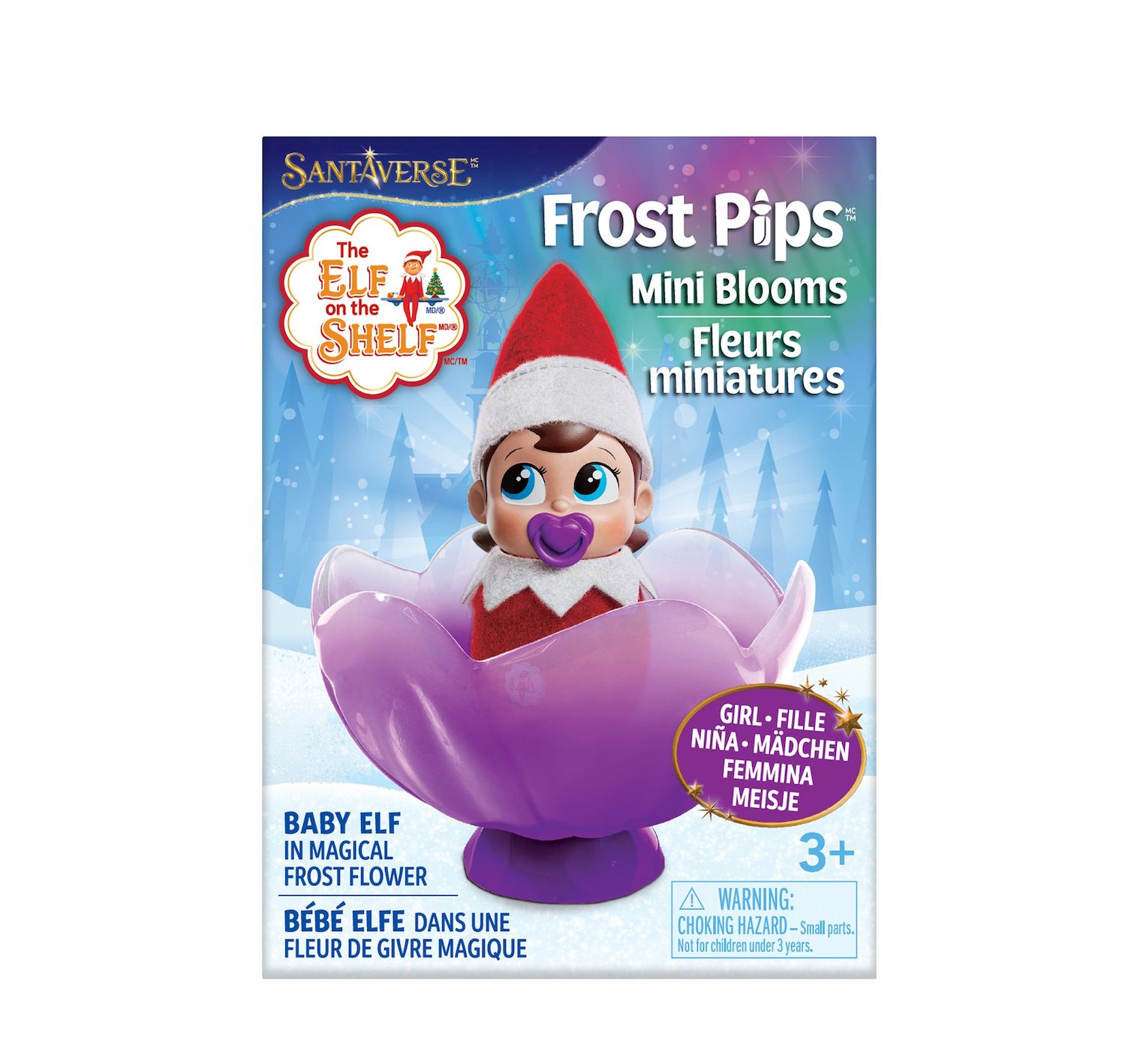 Детские куклы The Elf on the Shelf Frost Pips™ Mini Blooms Girl with Blue Eyes — фото 2