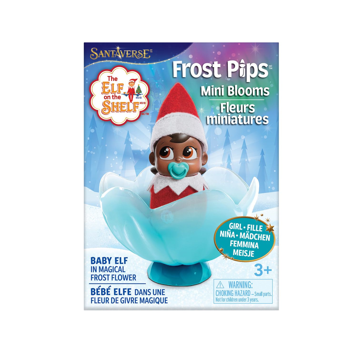Детские куклы The Elf on the Shelf Frost Pips™ Mini Blooms Girl with Brown Eyes — фото 2