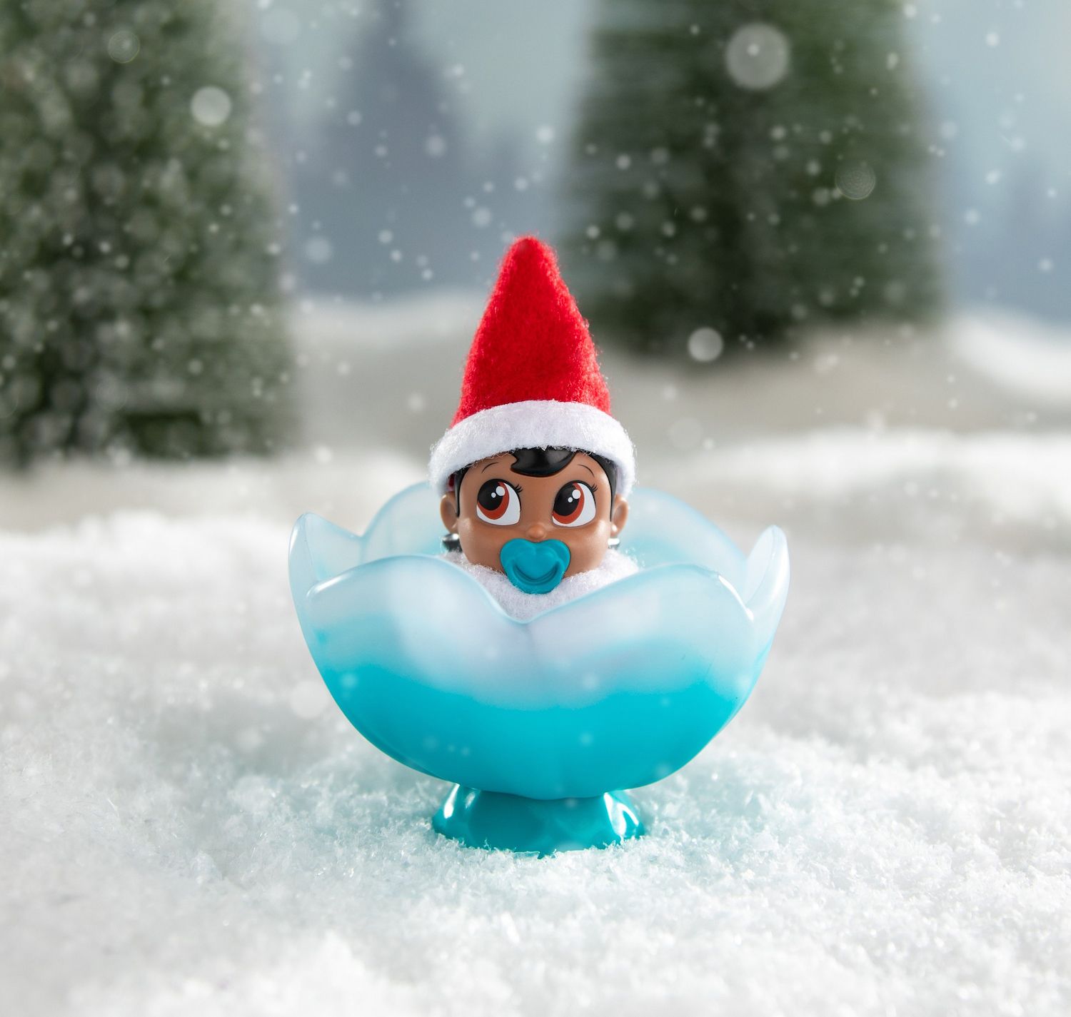 Детские куклы The Elf on the Shelf Frost Pips™ Mini Blooms Girl with Brown Eyes — фото 4