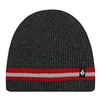 Men's Heat Holders Heatweaver Lined Stripe Roll Up Hat