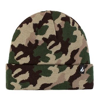 Men's Heat Holders Heatweaver Lined Camo Roll up Hat