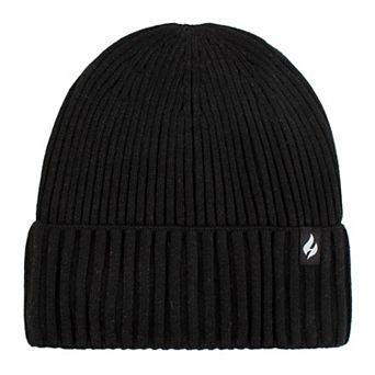 Men's Heat Holders Lite Midweight Ribbed Knit Roll Up Hat