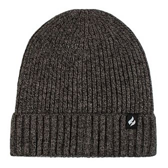 Men's Heat Holders Lite Midweight Ribbed Knit Roll Up Hat