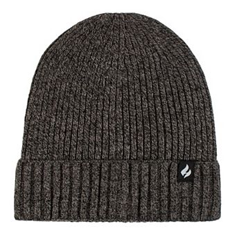 Men's Heat Holders Lite Midweight Ribbed Knit Roll Up Hat