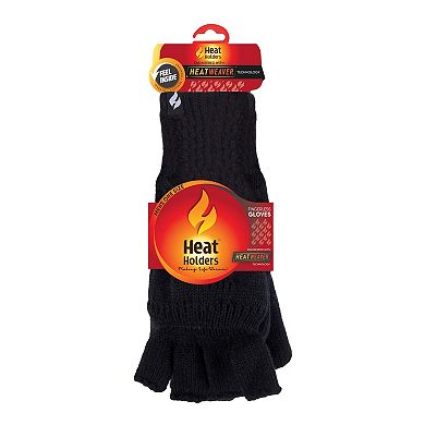 Men's Heat Holders Heatweaver Lined Convertible Gloves