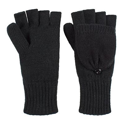 Men's Heat Holders Heatweaver Lined Convertible Gloves