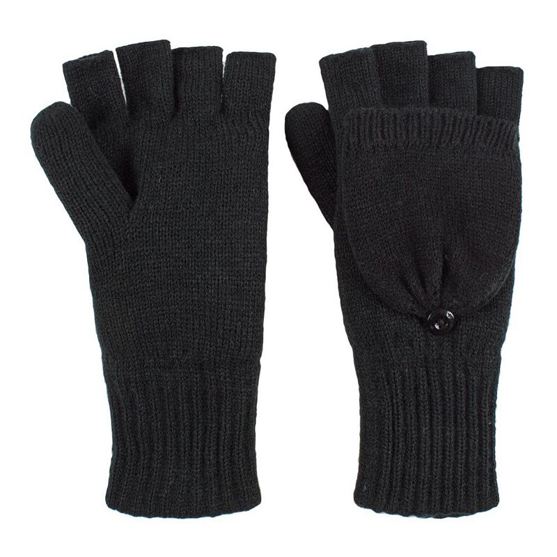 Men's Heat Holders Heatweaver Lined Convertible Gloves,