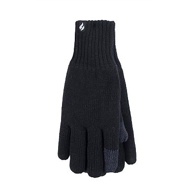 Men's Heat Holders Heatweaver Lined Touchscreen Gloves
