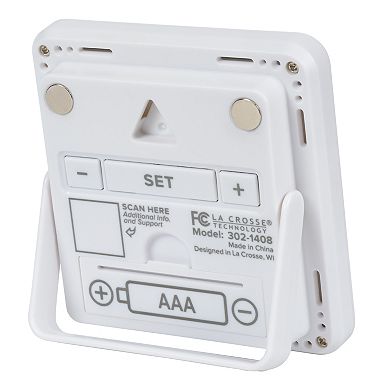 La Crosse Technology Indoor Comfort Meter with Time & Date
