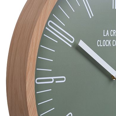 La Crosse Technology Ellwood 16" Quartz Analog Wall Clock