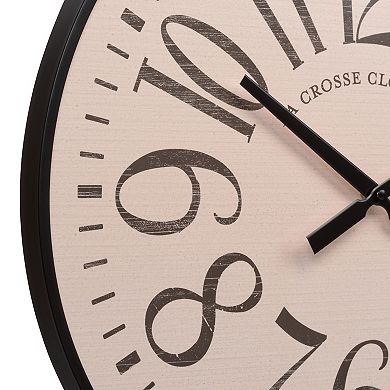 La Crosse Technology Alice Quartz Analog Wall Clock