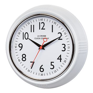 La Crosse Technology Schoolhouse Analog Quartz Wall Clock