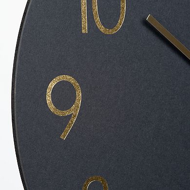 La Crosse Technology NYX MDF Quartz Analog Wall Clock