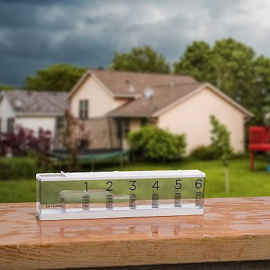 La Crosse Technology Plastic Cascading Ice Cube Rain Gauge