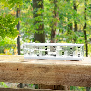 La Crosse Technology Plastic Cascading Ice Cube Rain Gauge