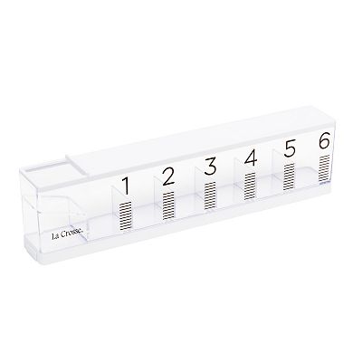 La Crosse Technology Plastic Cascading Ice Cube Rain Gauge