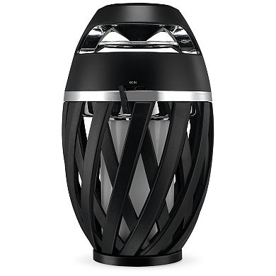 iLive TIKI Ultra IPX4 Water-Resistant LED Flame Bluetooth Speaker