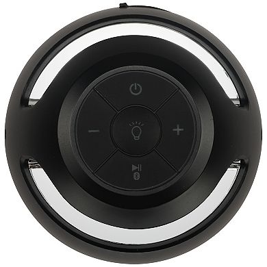 iLive TIKI Ultra IPX4 Water-Resistant LED Flame Bluetooth Speaker