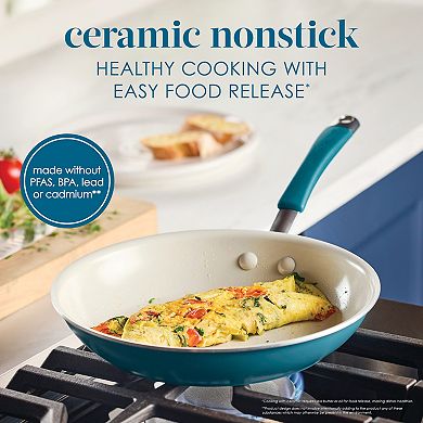Rachael Ray Cucina 10-pc. Ceramic Nonstick Cookware Set