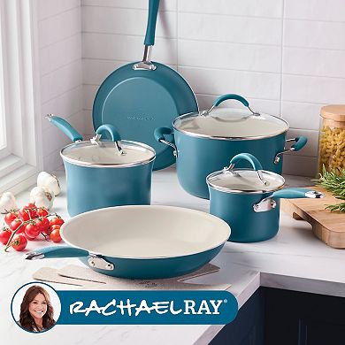 Rachael Ray Cucina 10-pc. Ceramic Nonstick Cookware Set