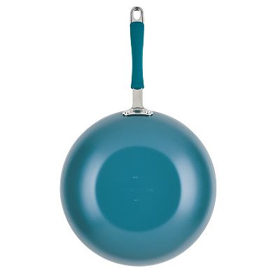 Rachael Ray Cucina 11-in. Ceramic Nonstick Stir Fry Pan with Lid
