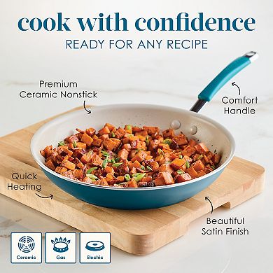 Rachael Ray Cucina 12.5-in. Ceramic Nonstick Frying Pan