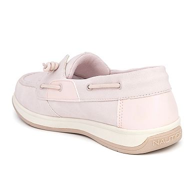 Nautica Girls' Casual Boat Shoes