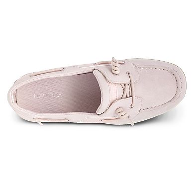 Nautica Girls' Casual Boat Shoes