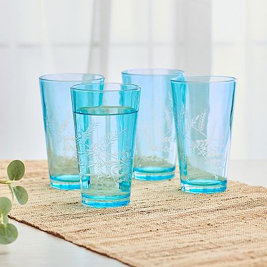 Fitz & Floyd Trestle 4-Piece 16-oz. Highball Glasses Set