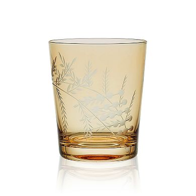 Fitz & Floyd Trestle 4-Piece 12-oz. Double Old Fashioned Glasses Set