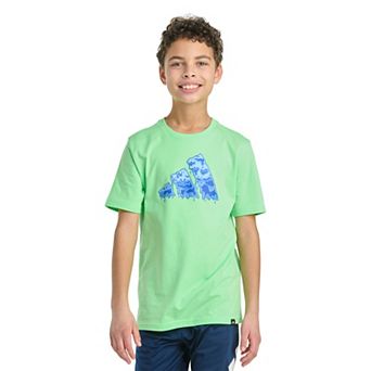 Boys 8-20 adidas Short Sleeve Slime 3-Bar Logo Tee