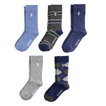 Boys 4-10 IZOD 5 pk Dress Socks