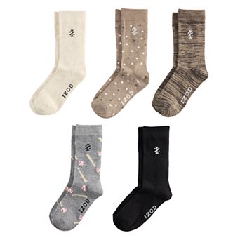 Boys 4-10 IZOD 5 pk Dress Socks
