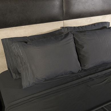 Linum Home Textiles 1800 Thread Count Brushed Microfiber Sheet Set or Pillowcase Set
