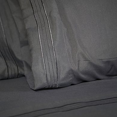 Linum Home Textiles 1800 Thread Count Brushed Microfiber Sheet Set or Pillowcase Set