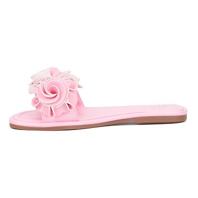 Olivia Miller Kids' Flower Sandals