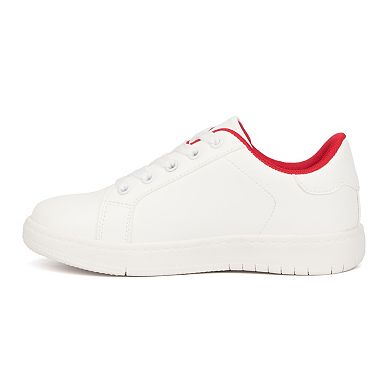 Olivia Miller Girls' Heart Sneakers