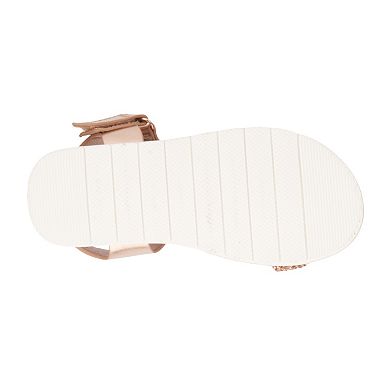 Olivia Miller Kids' Glitter Sandals