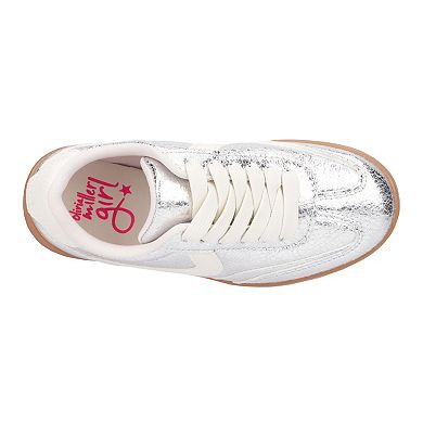 Olivia Miller Kids' Metallic Sneakers