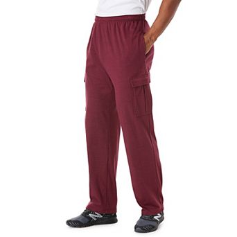 KingSize Men's Big & Tall Lightweight Jersey Cargo Sweatpants