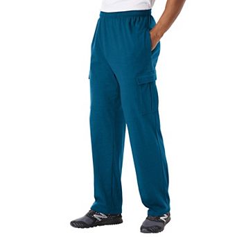 KingSize Men's Big & Tall Lightweight Jersey Cargo Sweatpants