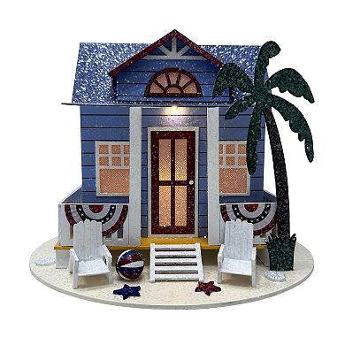 Celebrate Together Americana LED Paper Beach House Table Decor