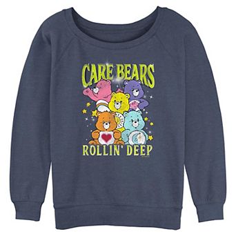 Juniors' Care Bears Rollin' Deep Graphic Pullover