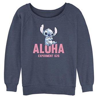 Disney's Lilo & Stitch Aloha Experiment 626 Juniors' Graphic Pullover
