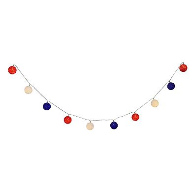 Celebrate Together Americana Patriotic Globe String Lights