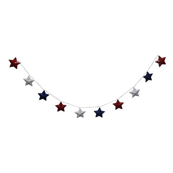 Celebrate Together™ Americana Patriotic Stars Multi String Lights - Multi